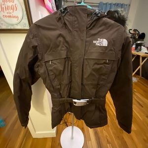 The north face winter coat